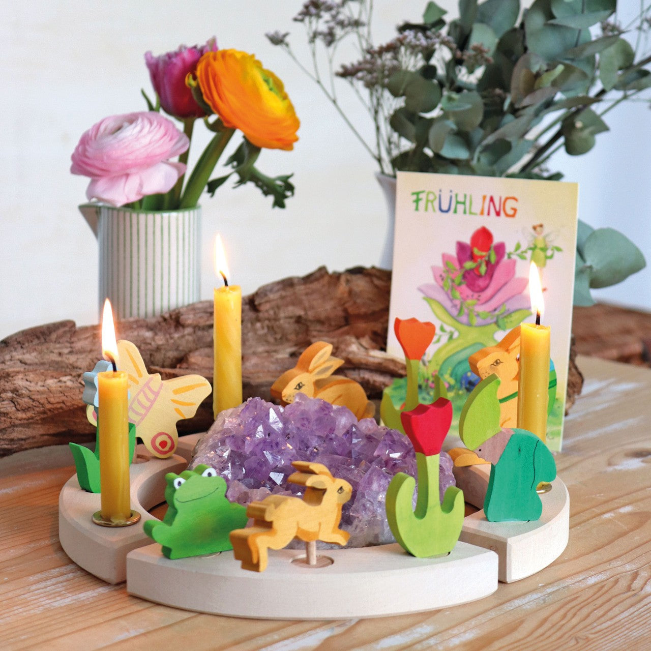 Steckfigur FRÜHLINGSZWERG