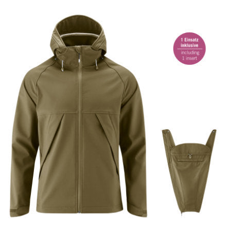 Softshell Tragejacke für Männer