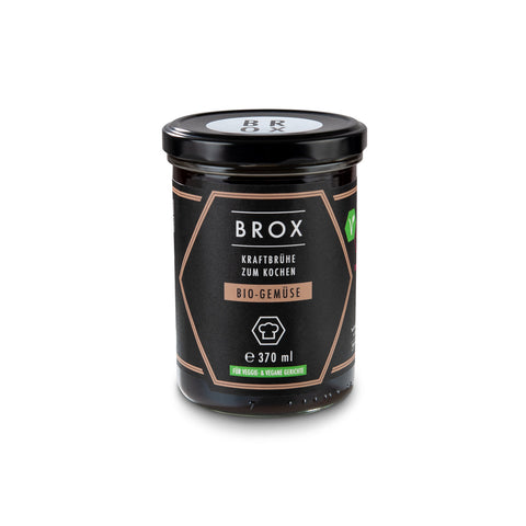 Bio Gemüse Kraftbrühe, 370ml
