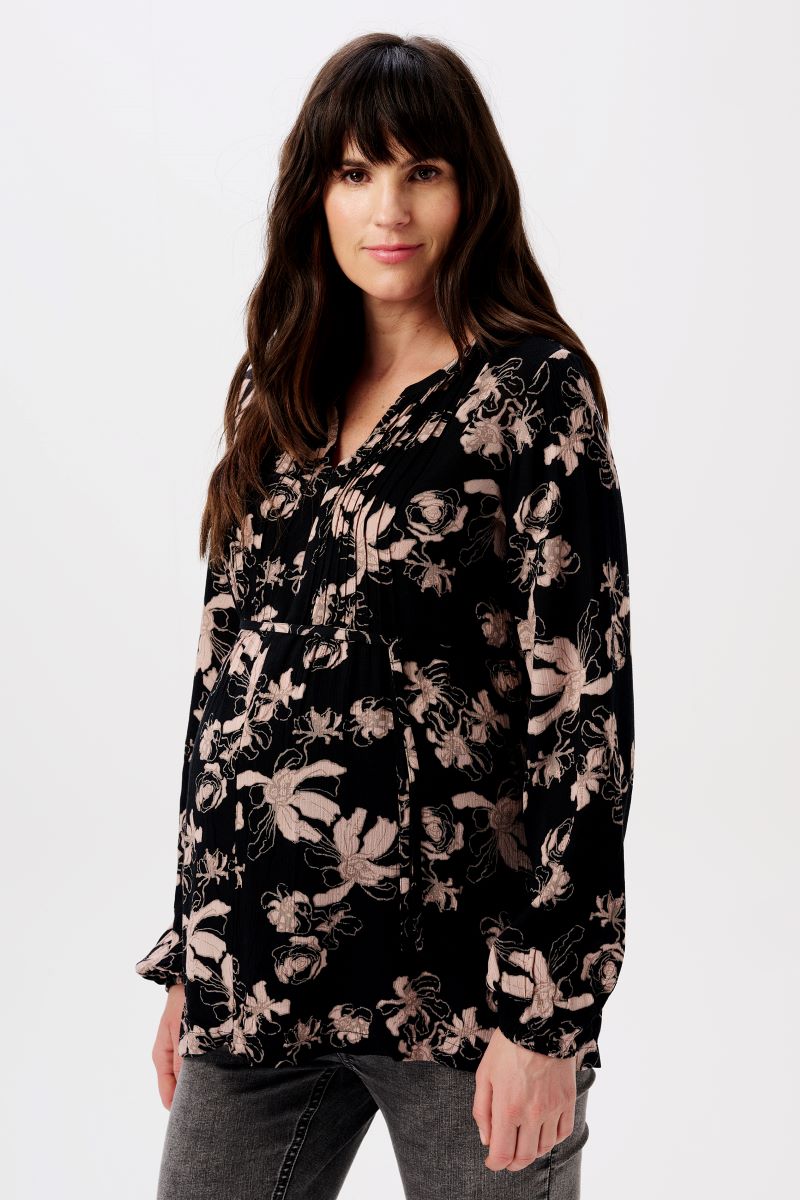 Umstands- und Still-Bluse langarm GUILIN