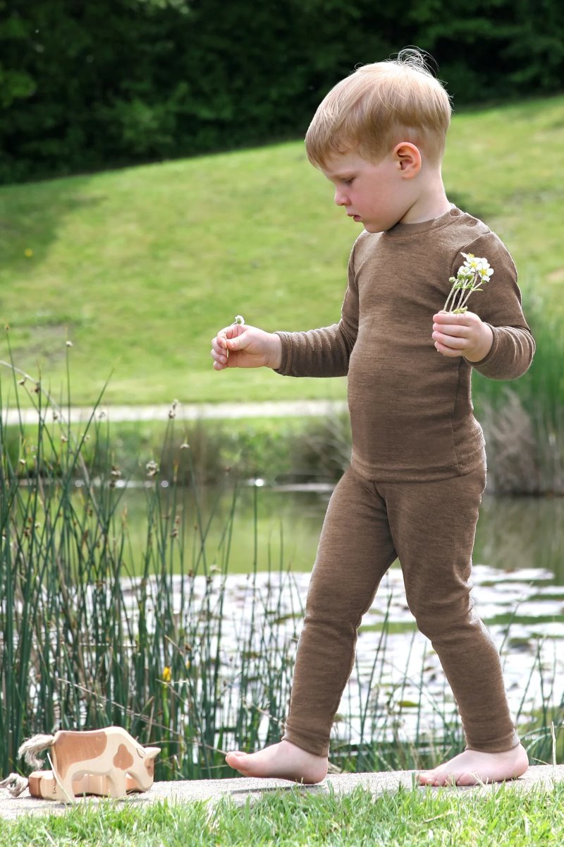 Wolle-Seide Leggings