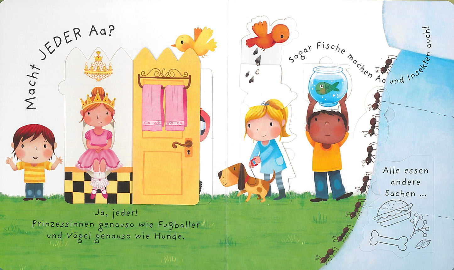 Kindersachbuch - Alle müssen mal aufs Klo