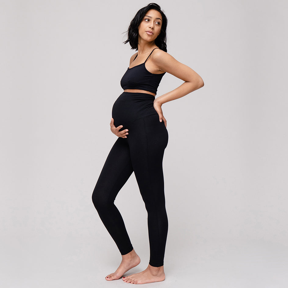 Umstandsleggings high waist mit Tencel