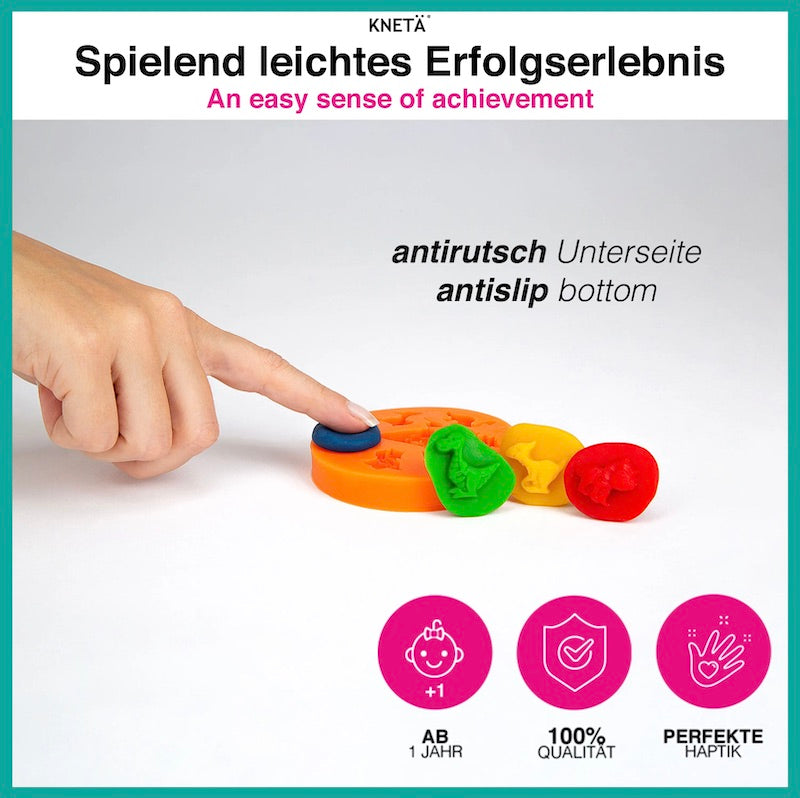Vegane Spielknete Set DINO