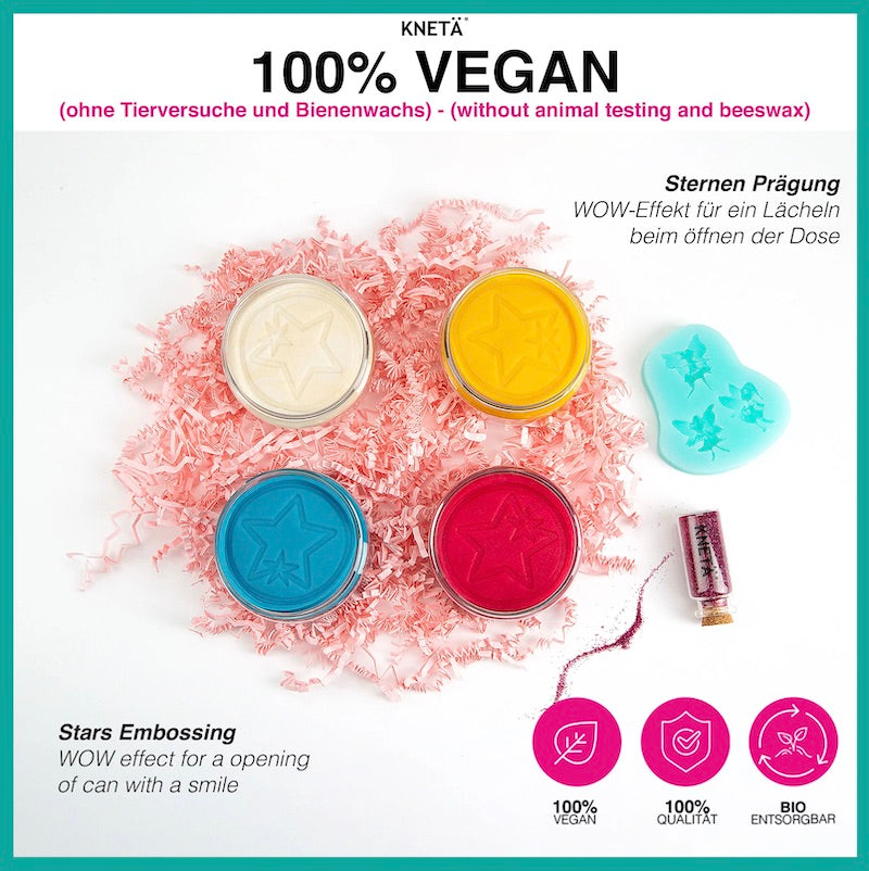 Vegane Spielknete Set FEENZAUBER