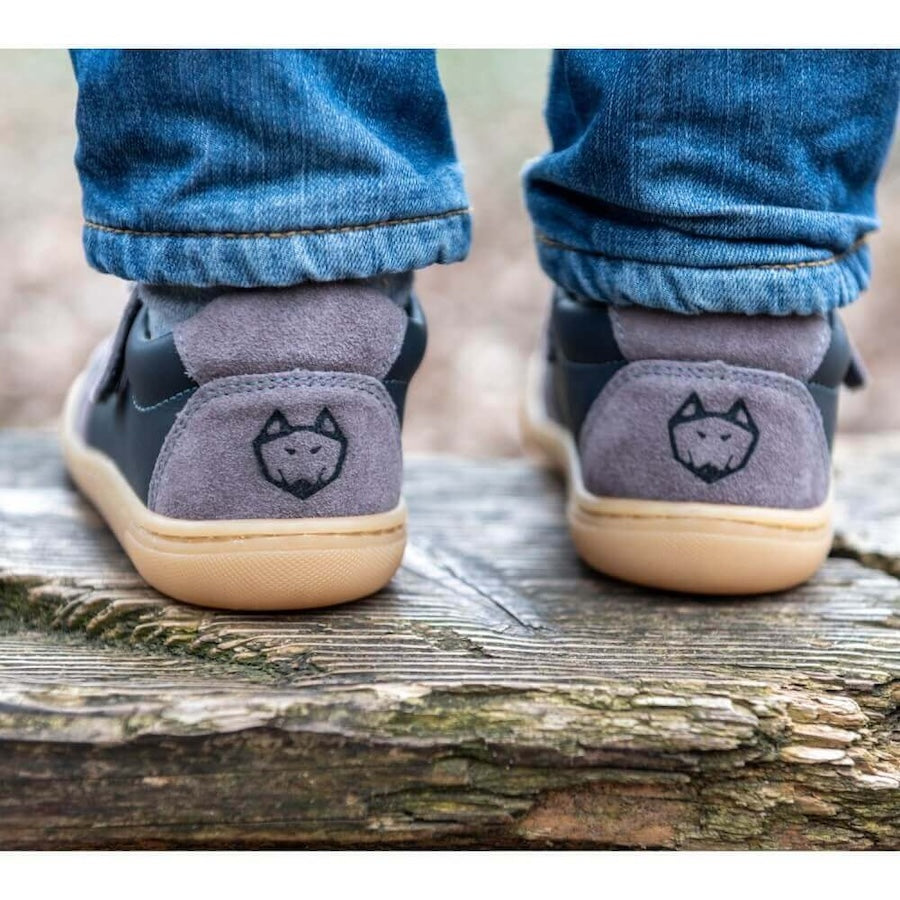 Barfuss Schuh HUSKY grau