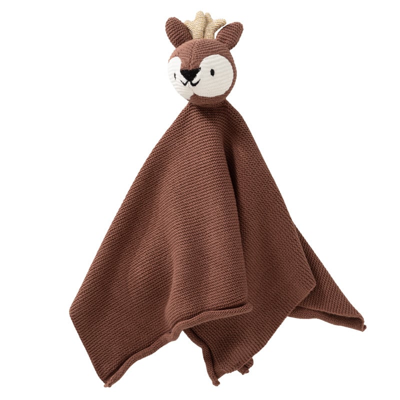 Kuscheltuch in Strickoptik