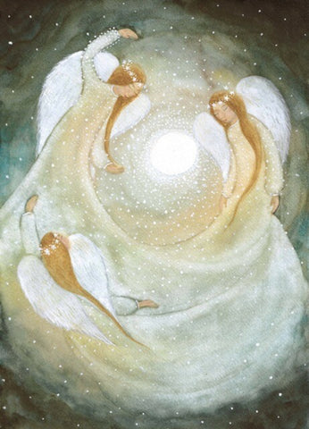 Postkarte BIRTH OF LIGHT