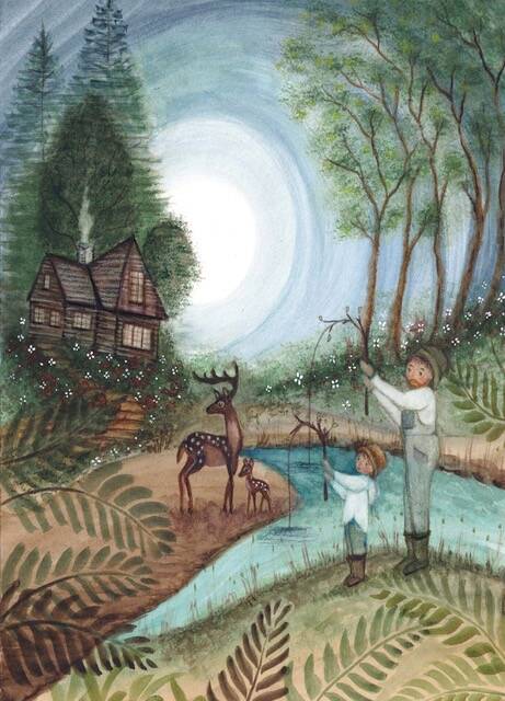 Bijde Hansje Postkarte FATHERS DAY