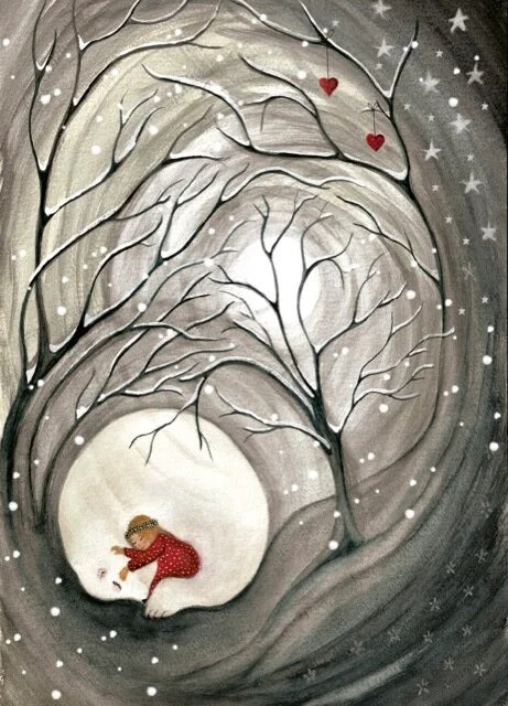 Bijde Hansje Postkarte POLAR BEAR