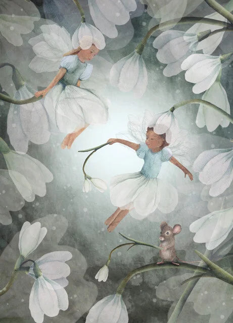 Postkarte SNOWDROP WIGGLE