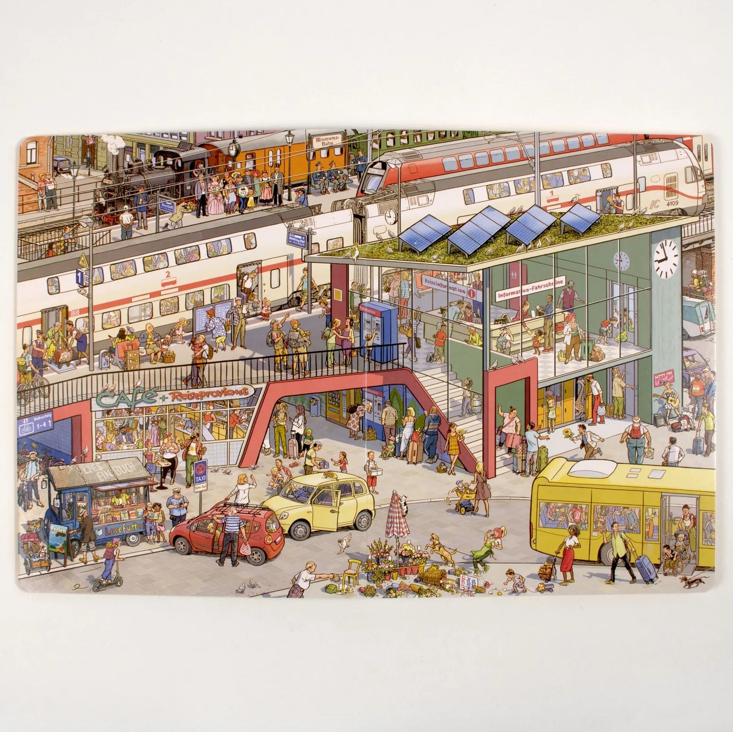 Wimmelbuch-Geschichte - Ab in die Ferien