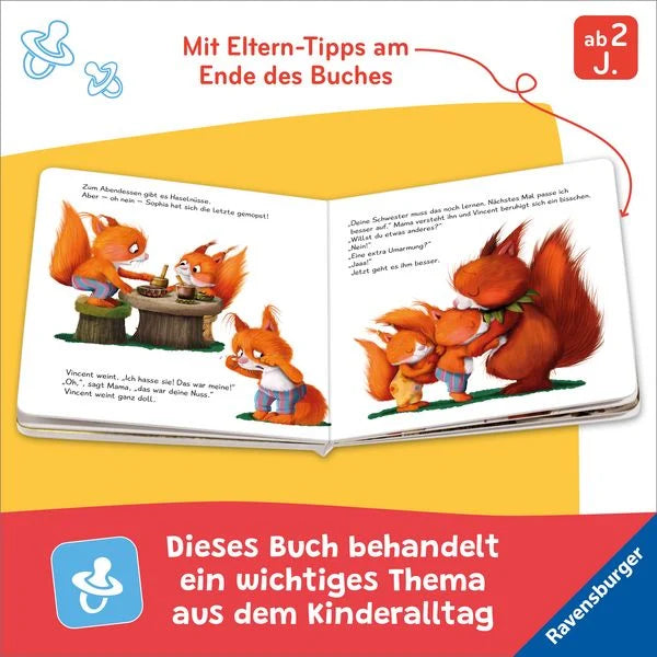 Pappbilderbuch - Mein artgerecht Geschwisterbuch