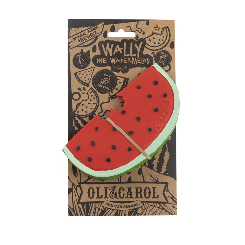 Natur-Kautschuk Beissring WALLY the Watermelon