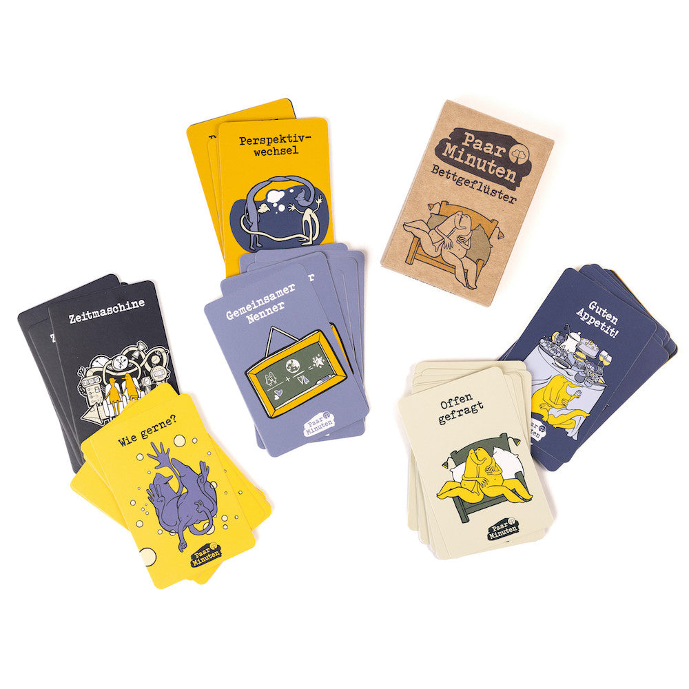 Kartenset PaarMinuten BETTGEFLÜSTER