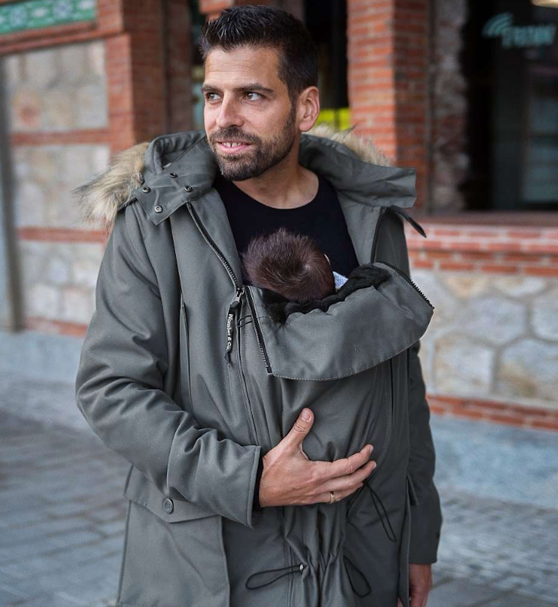 Winter Tragejacke für Papas BANDICOAT