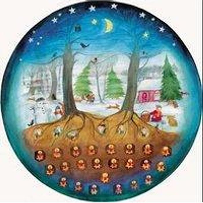 Kinderbuch Adventskalender ohne Zahlen - Such mit mir die rechte Tür