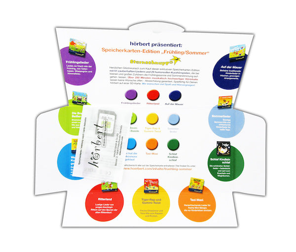 Speicherkarte für hörbert STERNSCHNUPPE (bayrischer Mundart)