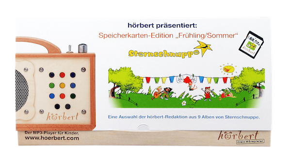 Speicherkarte für hörbert STERNSCHNUPPE (bayrischer Mundart)