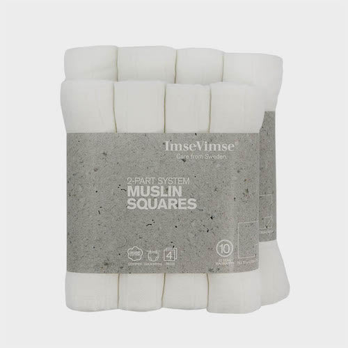 Imse Vimse Muslin Squares Mullwindeln aus Bio-Baumwolle