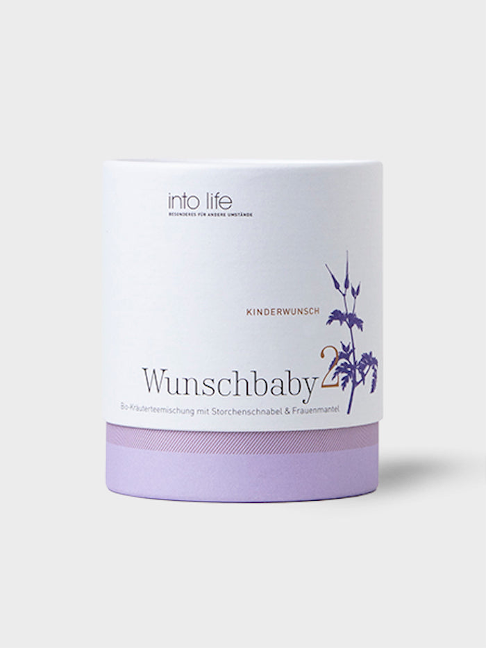 Into Life Bio-Tee für den Kinderwunsch 2. Zyklushälfte WUNSCHBABY 2