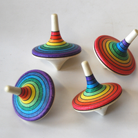 Mader Holz Kreisel RALLEY REGENBOGEN