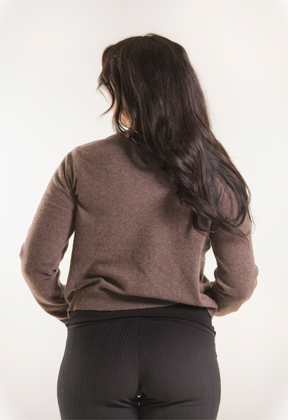 Umstands- und Still-Pullover mit Wolle