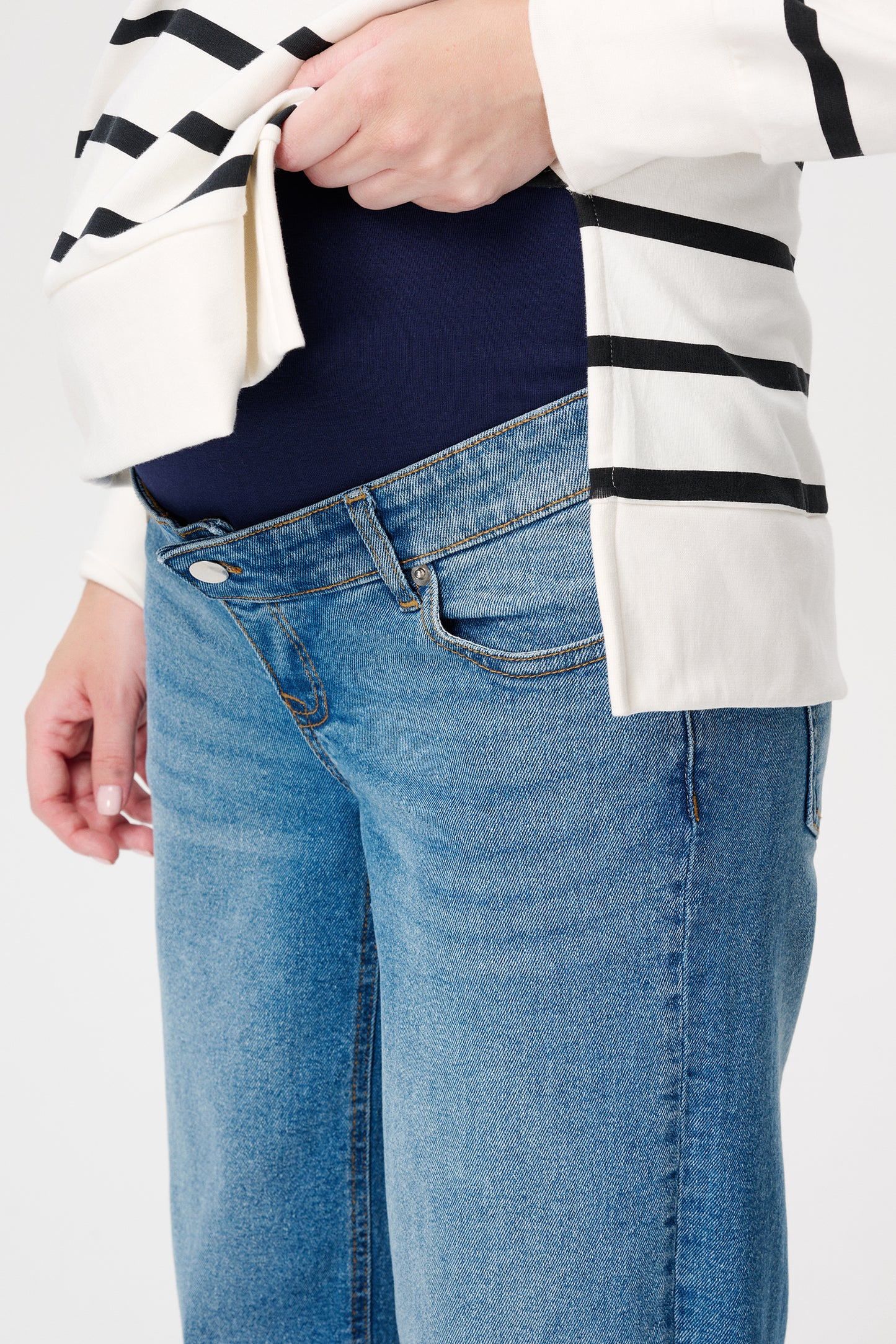 Umstands-Jeans wide leg LEMI