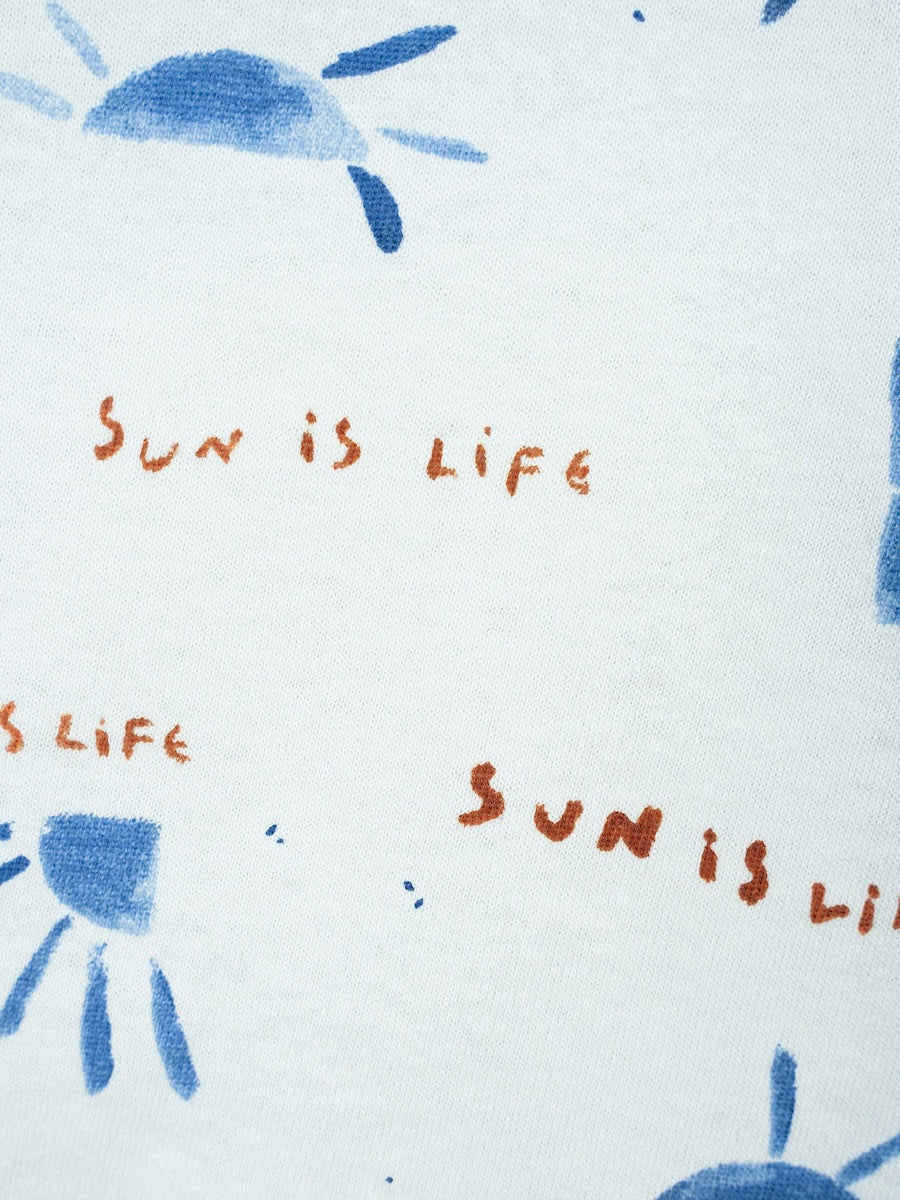 T-Shirt kurzarm Recycling-Baumwolle