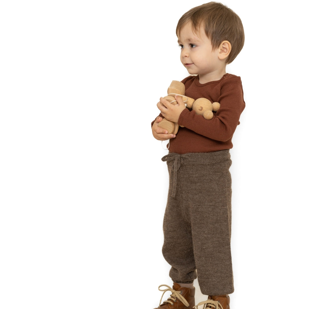 Wolle Baby Shirt langarm ALPINE