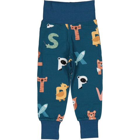 Bambus Hose mit Bündchen