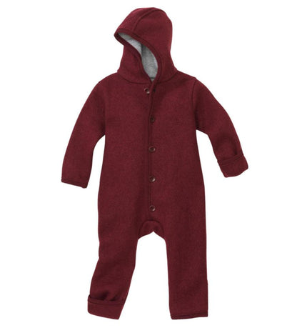 Wollwalk Overall mit Knöpfen