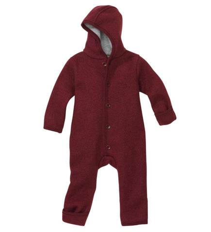 Wollwalk Overall mit Knöpfen