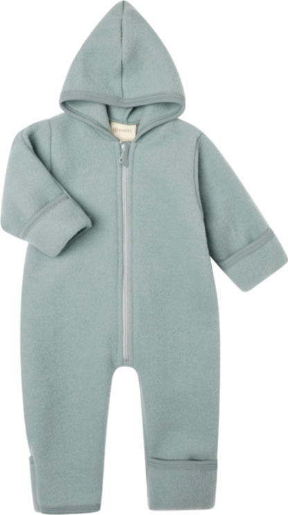 Wollfleece Overall mit Reissverschluss