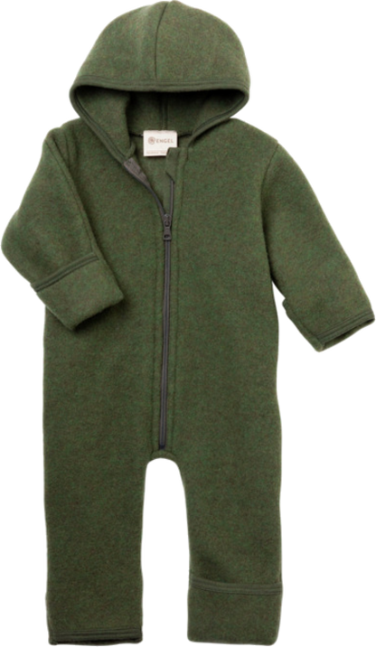 Wollfleece Overall mit Reissverschluss