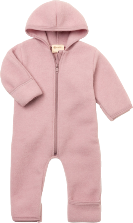 Wollfleece Overall mit Reissverschluss