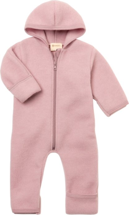 Wollfleece Overall mit Reissverschluss