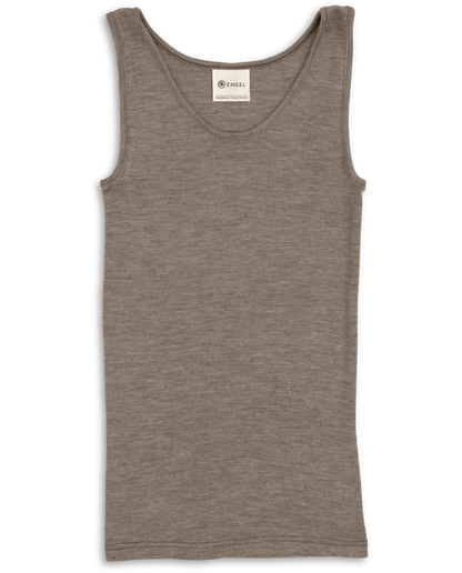 Wolle-Seide Trägershirt Damen