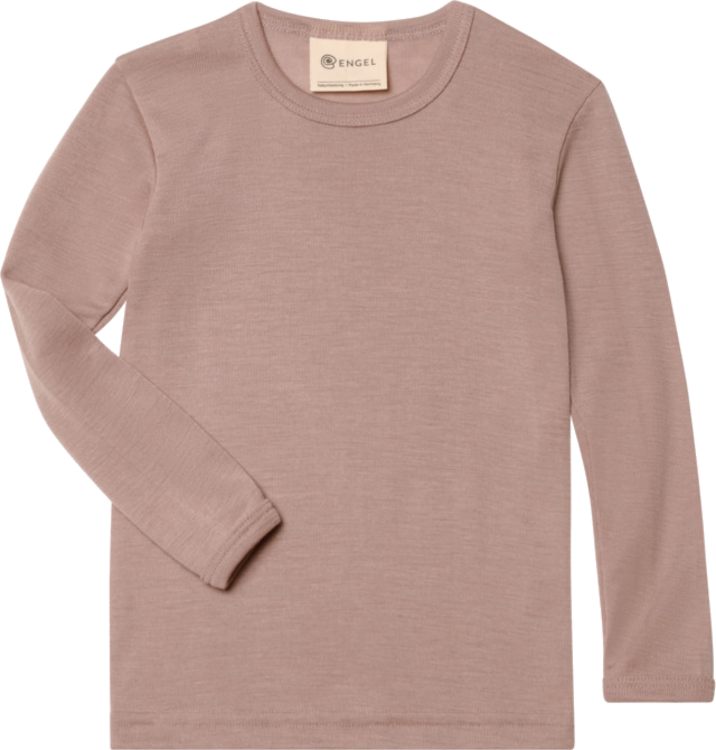 Wolle-Seide Kinder-Shirt langarm