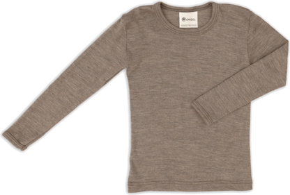 Wolle-Seide Kinder-Shirt langarm
