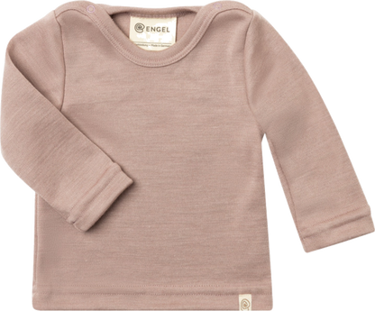 Wolle-Seide Baby-Shirt langarm
