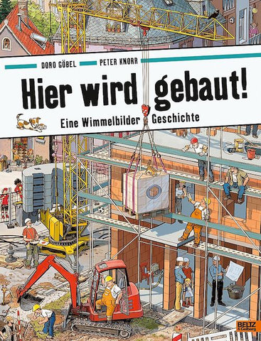 Wimmelbuch-Geschichte - Hier wird gebaut