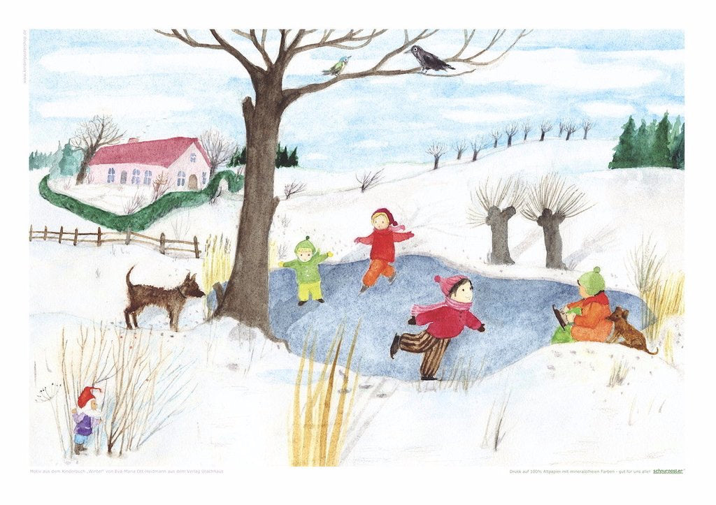 Bilderwimmelbuch - Winter von Eva-Maria Ott-Heidmann