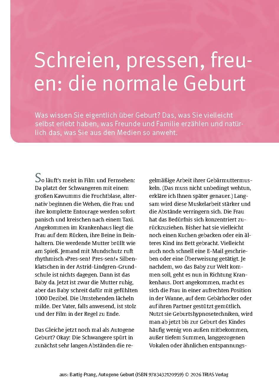 Autogene Geburt (T. Bartig-Prang)