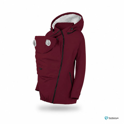 Umstands- & Tragejacke AURORA Softshell mit Teddyfleece