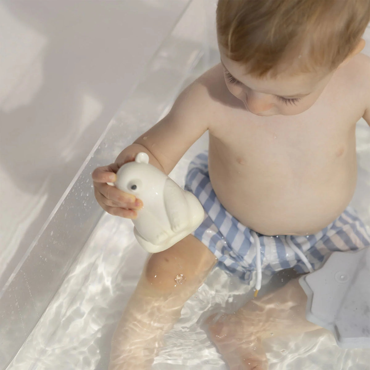 Badespielzeug aus Naturkautschuk EISBÄR