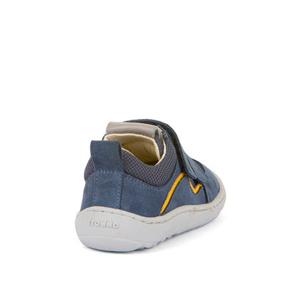 Barfuss Schuh BASE DENIM aus Leder