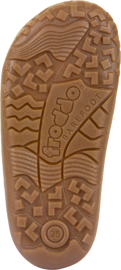 Barfuss Schuh BASE BROWN aus Leder