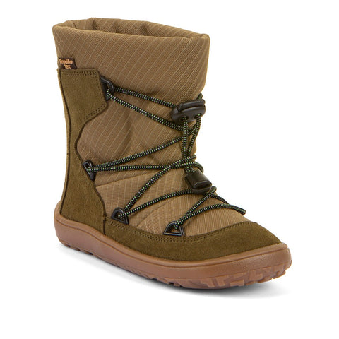 Barfuss Winterstiefel TEX TRACK WOOL