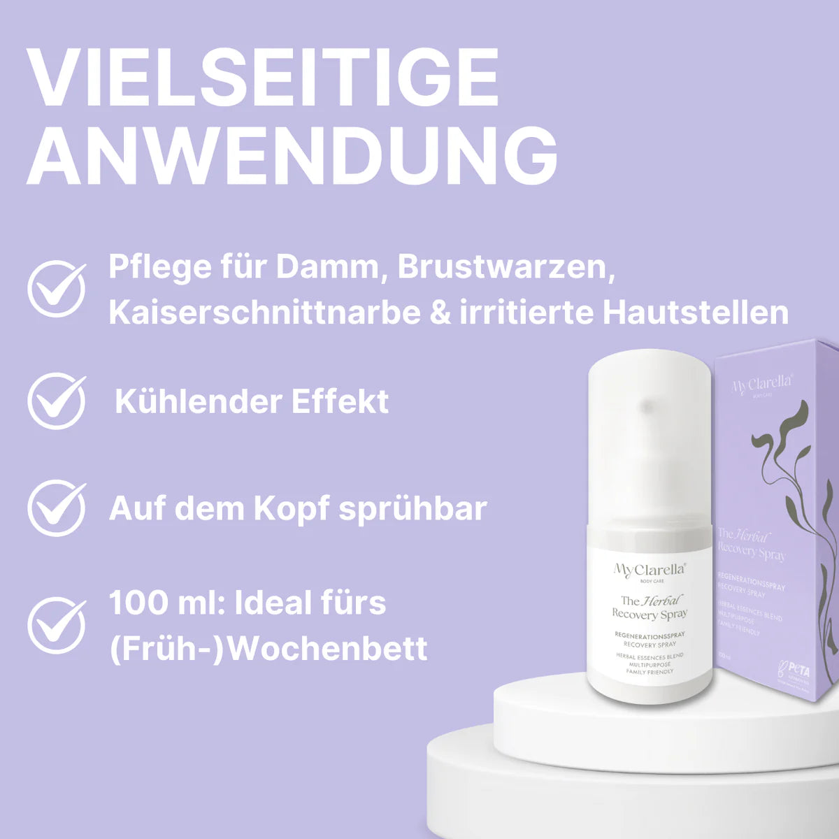 The Herbal Recovery Spray 100ml